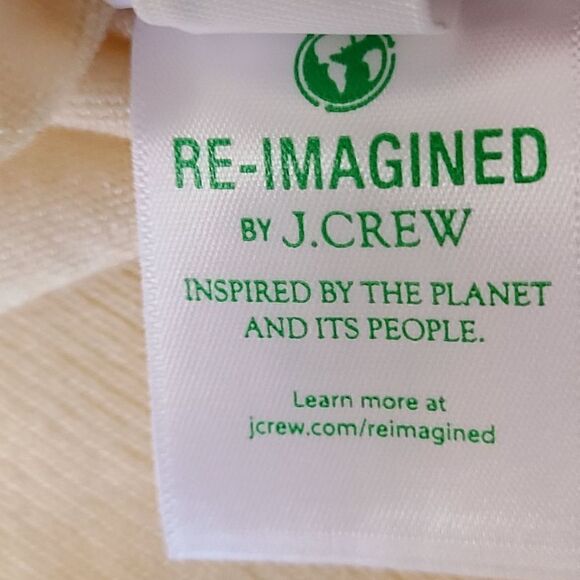 J Crew Light Yellow Mockneck Sweater Size L - Picture 8 of 13